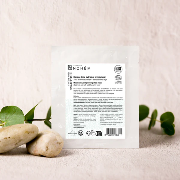 Masque tissu hydratant visage